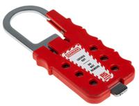161-5874 RS PRO Red 6-Lock Polypropylene Cable Lock, 7mm Shackle