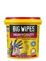 2427 Big Wipes HEAVY DUTY PRO+ Wet Wipes, Bucket of 240, 200 x 300mm