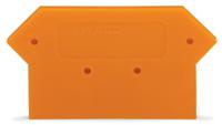 283-316 WAGO 283 Series End And Intermediate Plate for Use with Rail Mount Terminal Blocks