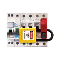 s2394 Master Lock 1-Lock Thermoplastic Circuit Breaker Lockout