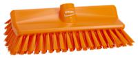 70477 Vikan Medium Bristle Orange Scrubbing Brush, 41mm bristle length, Polyester bristle material