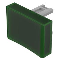 31-9025 Indicator Lens Rectangle Style, Green, 21.5 Long