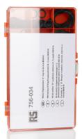 756-034 RS PRO Metric O-Ring Kit Nitrile, Kit Contents 510 Pieces
