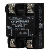 dc400d10 Sensata Crydom DC Series Series Solid State Relay, 10 A Load, Panel Mount, 300 V dc Load, 32 V dc Control