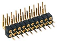 832-80-004-20-001101 Preci-Dip 832 Series Right Angle Through Hole Pin Header, 4 Contact(s), 2 mm Pitch, 2 Row, Unshrouded