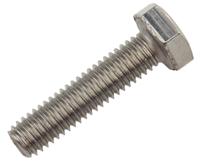 520-144 RS PRO Plain Stainless Steel, Hex Bolt, M6 x 25mm