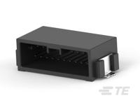 1-2834465-6 TE Connectivity Dynamic Mini Series Horizontal Surface PCB Header, 16 Contact(s), 1.8 mm Pitch, 2 Row, Shrouded