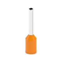 2100128 Phoenix Contact, AI-GB Insulated Ferrule, 8mm Pin Length, 1.1mm Pin Diameter, Orange