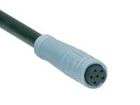 a-k6p-m8-r-g-10m-gy-1-x-a-4-m8s-6p-10m Schmersal Circular Connector, 6 Contacts, Cable, M8 Connector, Socket, Female, IP65, IP67, A-K6P-M8 Series