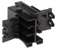 929504-2 TE Connectivity, Junior Power Timer Automotive Connector Socket Black Plug-In 6 Way