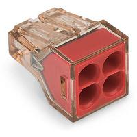 773-604-1 WAGO, 773 Connector, Red, Insulated 16 → 12 AWG