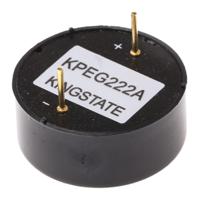 237-940 RS PRO 85dB Through Hole Continuous Internal Piezo Buzzer, 23.3 (Dia.) x 10.2mm, 3V dc Min, 20V dc Max