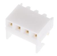 22-16-2041 Molex KK 254 Series Right Angle Through Hole Mount PCB Socket, 4-Contact, 1-Row, 2.54mm Pitch, Solder Termination