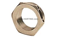 09000005066 HARTING Cable Gland Adaptor, PG21 Exterior Thread, PG16 Interior Thread, Metal