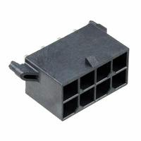 768290008 Molex 76829 Series Vertical PCB Header, 8 Contact(s), 5.7 mm Pitch, 2 Row, Shrouded