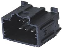 34695-0100 Molex, Stac64 Automotive Connector Plug Black Through Hole 10 Way