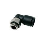 3199-08-21 Legris LF3000 Series Elbow Threaded Adaptor, G 1/2 Male to Push In 8 mm, Threaded-to-Tube Connection Style