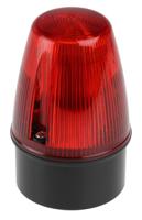 led100-02-02 Moflash LED100 Series Red Multiple Effect Beacon, 20 → 30 V, Surface Mount, Wall Mount, LED Bulb, IP65
