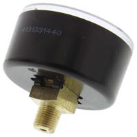 34200062 EMERSON ? ASCO Analogue Pressure Gauge 12bar Back Entry 50mm Outside Diameter, UKAS