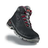 6390336 Heckel SUXXEED Black, Grey, Red Composite Toe Capped Men's Ankle Safety Boots, UK 3, EU 36
