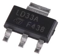 ld1117as33tr STMicroelectronics LD1117AS33TR, Voltage Regulator 10V SOT-223 4-Pin