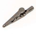 bu-60black Mueller Electric Crocodile Clip, Nickel-Plated Steel Contact, 10A, Black