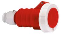 31243 Bals IP67 Red Cable Mount 3P + N + E Industrial Power Socket, Rated At 16A, 415 V