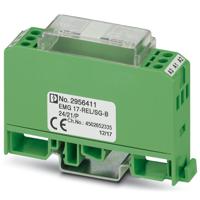 2956411 Phoenix Contact EMG 17-REL/SG-B 24/21/P Series Interface Relay, Chassis Mount, 24V dc Coil, SPDT, 1-Pole