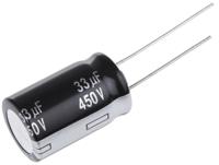 eeuee2w330 Panasonic 33μF Aluminium Electrolytic Capacitor 450V dc, Radial, Through Hole - EEUEE2W330