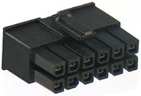 170001-0108 Molex, Mega-Fit Male Connector Housing, 5.7mm Pitch, 8 Way, 2 Row