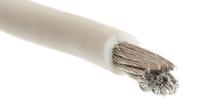 390845-wh005 Alpha Wire Hook-up Wire Silicone Series White 8.4 mm² Hook Up Wire, 8 AWG, 133/0.28 mm, 30m, Silicone Rubber