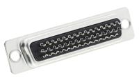 l77hdb44s Amphenol Communications Solutions HD 44 Way Panel Mount D-sub Connector Socket