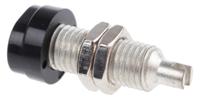 930175100 Hirschmann Test & Measurement Black Female Banana Socket, 4 mm Connector, Solder Termination, 16A, 30 V ac, 60V dc, Tin