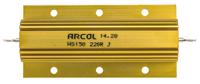 hs150-220r-j Arcol, 220Ω 150W Wire Wound Chassis Mount Resistor HS150 220R J ±5%