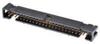 n2550-5002rb 3M 2500 Series Right Angle Through Hole PCB Header, 50 Contact(s), 2.54 mm Pitch, 2 Row, Shrouded