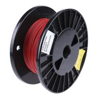 100g0111-250-2 TE Connectivity Zerohal 100G Series Red 2.5 mm² Hook Up Wire, 13 AWG, 37/0.29 mm, 100m, LSZH Insulation, 100G0111-2.50-2