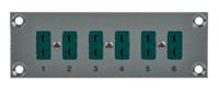 r9-1788 Reckmann Miniature Thermocouple Connector Panel for Use with Type K Thermocouple