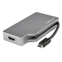 cdpvdhdmdp2g StarTech.com USB C to DVI, HDMI, Mini DisplayPort, VGA Adapter, USB 3.1, 1 Supported Display(s) - 4K @ 60Hz