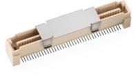 658857603080 Wurth Elektronik WR-BTB Series Vertical Surface PCB Header, 80 Contact(s), 0.8 mm Pitch, 1 Row, Shrouded