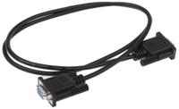 scnm9ff1mbk StarTech.com Female 9 Pin D-sub to Female 9 Pin D-sub Serial Cable, 1m PVC