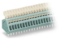 233-216 WAGO 233 Series PCB Terminal Block, 16-Contact, 2.5mm Pitch, Through Hole Mount, 1-Row, Solder Termination