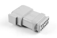 atm04-12pa-sr1gy Amphenol Industrial, ATM Automotive Connector Socket Grey Cable Mount 12 Way, Crimp Termination ATM04-12PA-SR1GY
