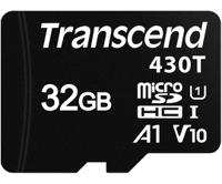 ts32gusd430t Transcend 32 GB MicroSDHC Micro SD Card, A1, U1, V10