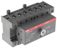 ot63f4c-1sca105369r1001 ABB 4P Pole DIN Rail Non Fused Isolator Switch - 63A Maximum Current, IP20
