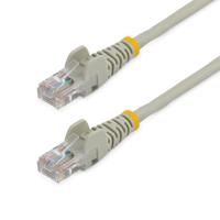45pat2mgr StarTech.com, 2m Cat5e, Grey RJ45 to Male RJ45 Male, U/UTP Unshielded, Terminated PVC Sheath