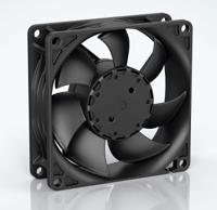 84542h4p ebm-papst 8450 Series Axial Fan, 24 V dc, DC Operation, 117m³/h, 6.8W, IP20, 80 x 80 x 25mm