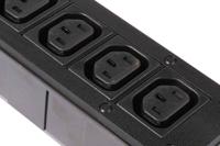 pxd301050011 Bulgin IEC C13 5 Gang Power Distribution Unit, No, 10A, 250 V ac, Fused
