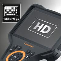 092282h Laserliner 092.282H 7.9mm probe Inspection Camera Kit, 1.5m Probe Length, 1280 x 720pixels Resolution, LED Illumination
