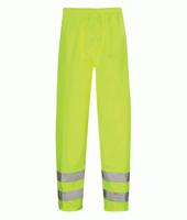 hvt01-3xl Orbit International HVT01 Yellow Hi Vis Trouser Waterproof 3XL