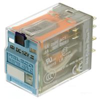 c9-a41x-dc-12-v Releco Plug In Power Relay, 12V dc Coil, 5A Switching Current, 4PDT